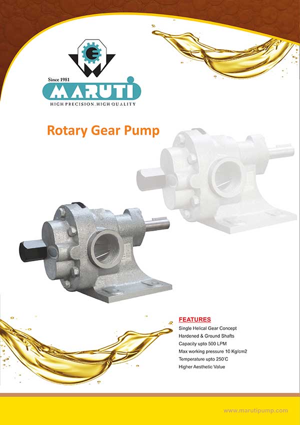 Catalogue Đầu Bơm Bánh Răng Maruti ME và MESX