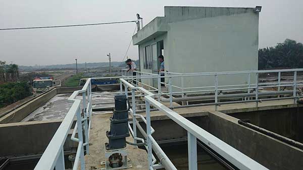 quá trình xử lý nước thải công nghiệp